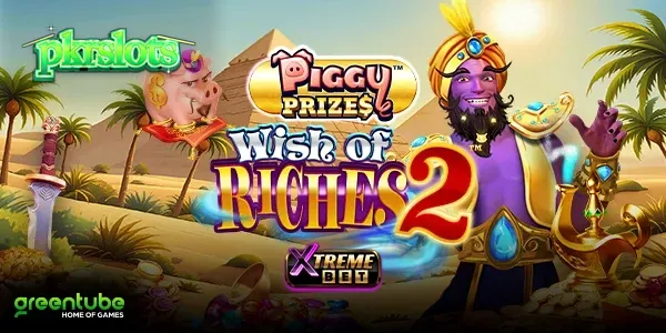 Piggy Prizes Wish of Riches 2 سلاٹ گیم کا ایک منظر